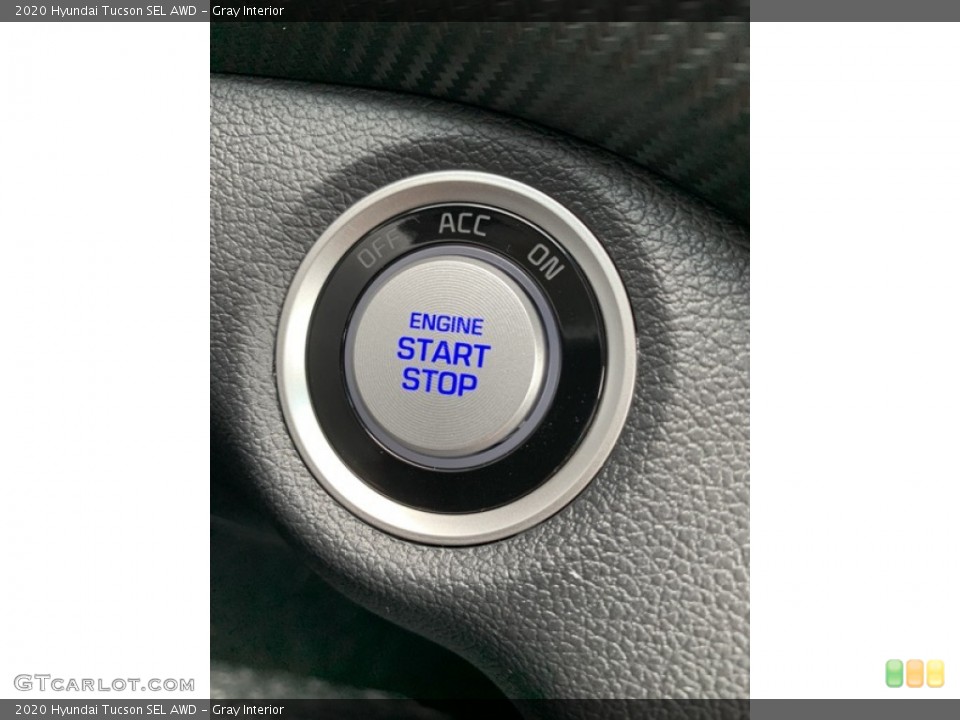 Gray Interior Controls for the 2020 Hyundai Tucson SEL AWD #134869352