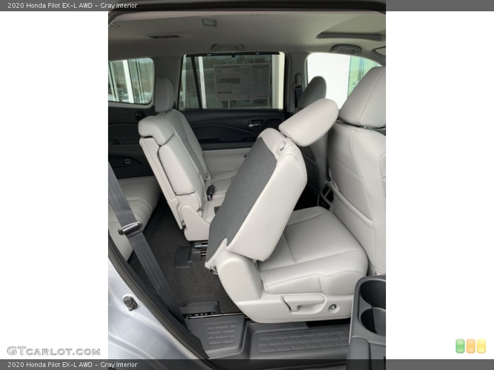 Gray Interior Rear Seat for the 2020 Honda Pilot EX-L AWD #134875331