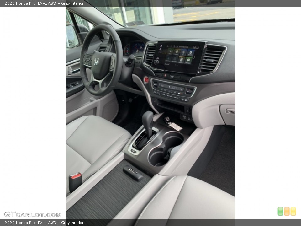 Gray Interior Dashboard for the 2020 Honda Pilot EX-L AWD #134875394
