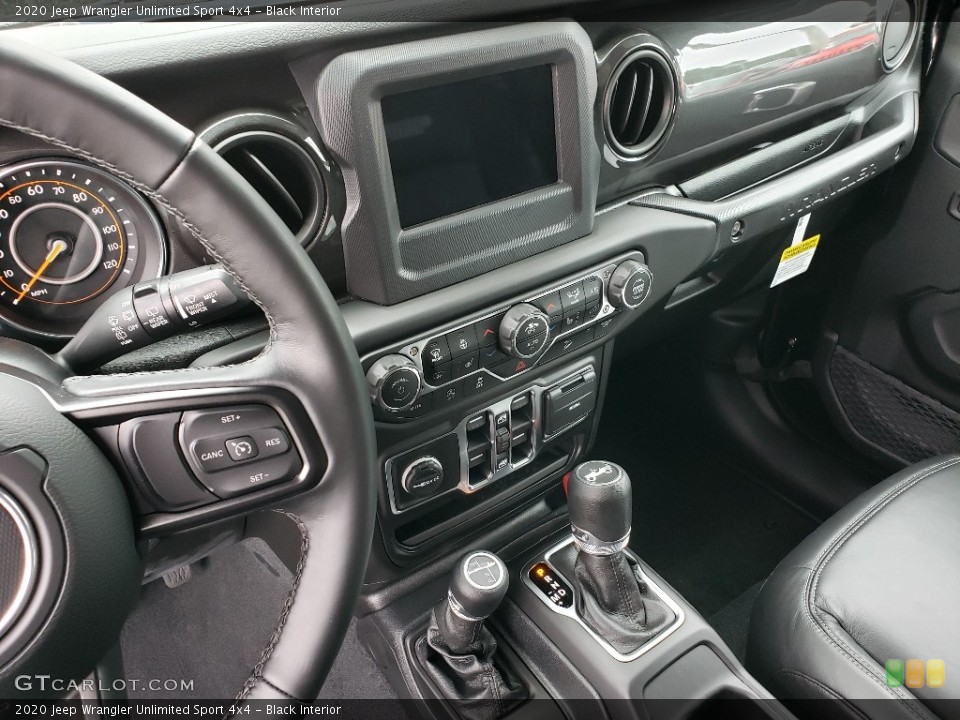 Black Interior Transmission for the 2020 Jeep Wrangler Unlimited Sport 4x4 #134878217