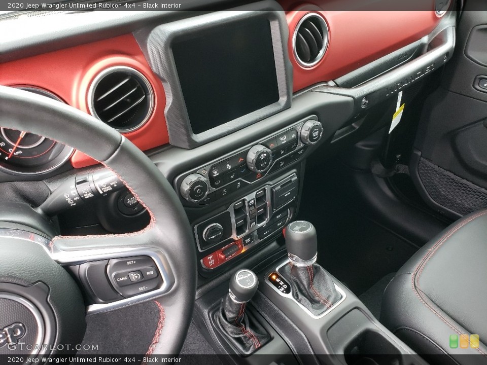 Black Interior Transmission for the 2020 Jeep Wrangler Unlimited Rubicon 4x4 #134878457