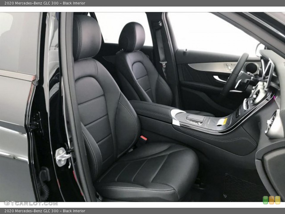 Black Interior Front Seat for the 2020 Mercedes-Benz GLC 300 #134881904