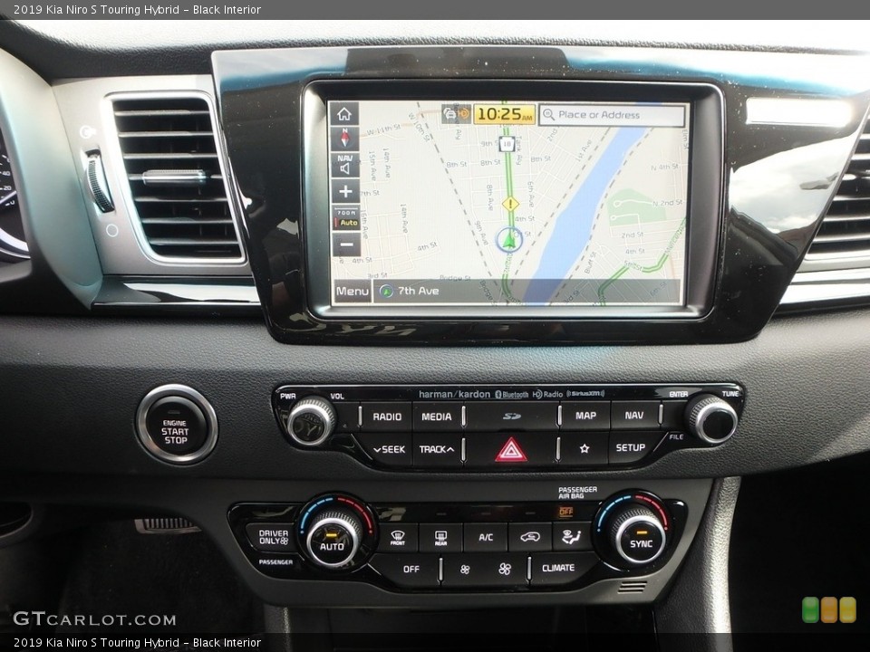 Black Interior Navigation for the 2019 Kia Niro S Touring Hybrid #134882792