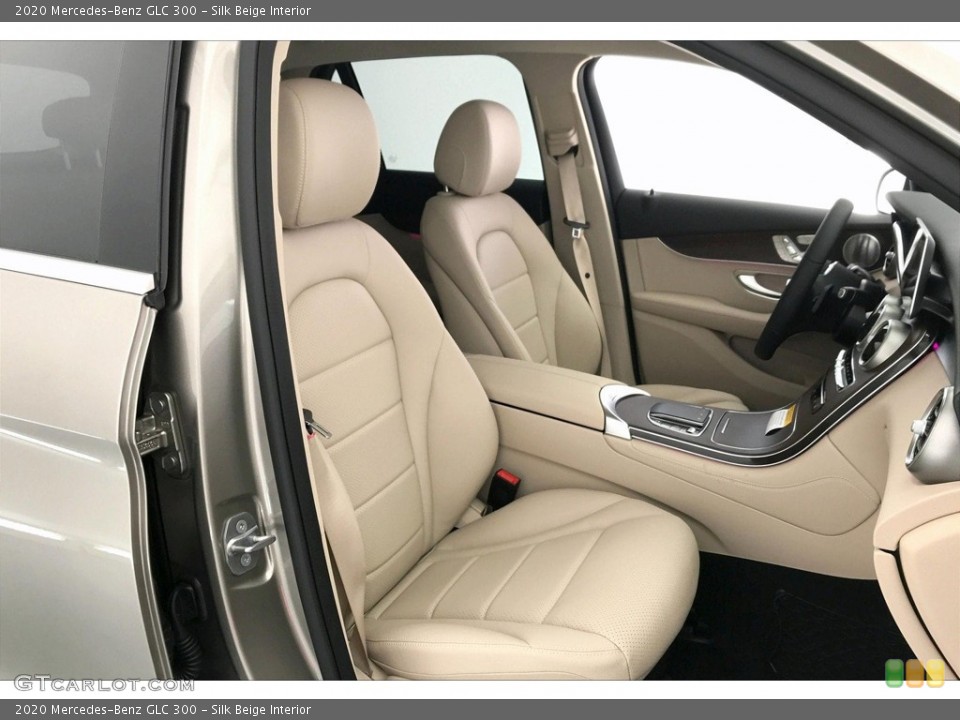 Silk Beige Interior Front Seat for the 2020 Mercedes-Benz GLC 300 #134882798