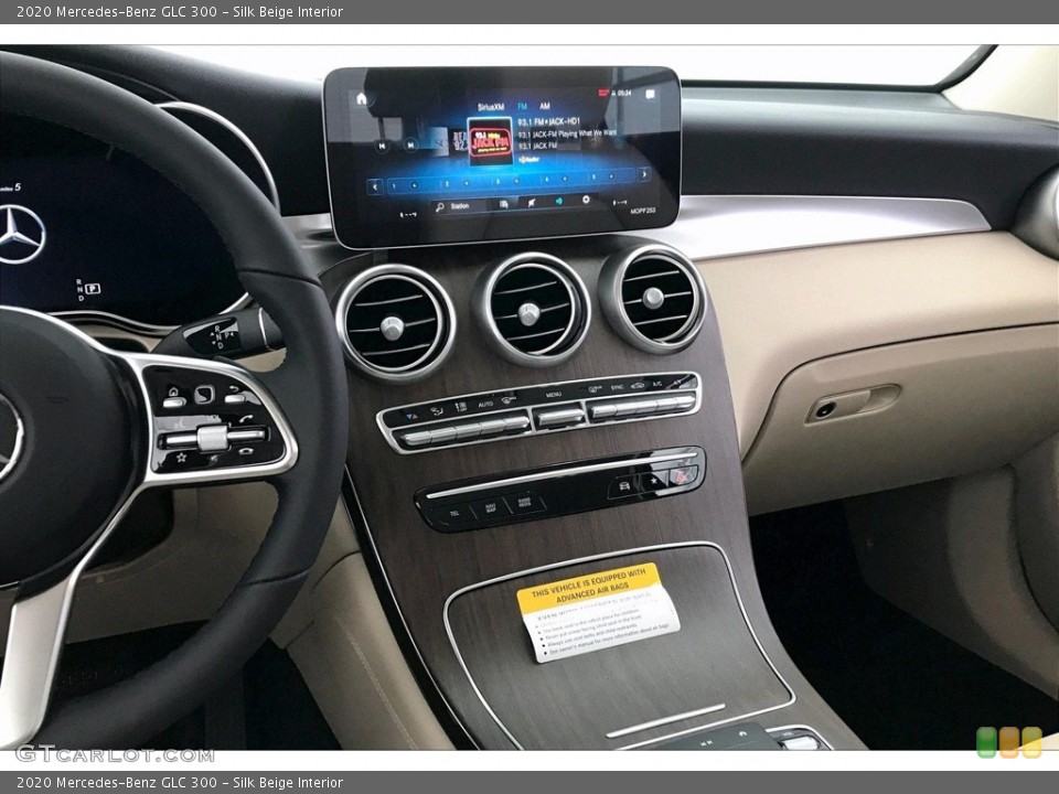 Silk Beige Interior Controls for the 2020 Mercedes-Benz GLC 300 #134882828