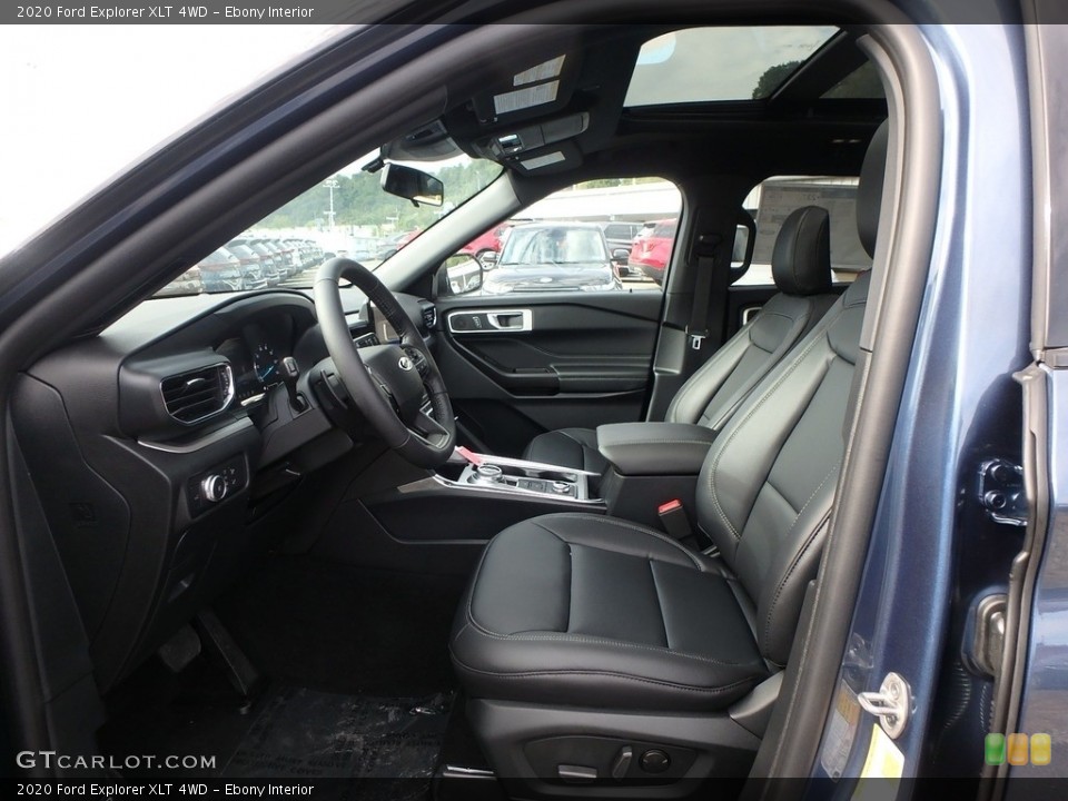 Ebony Interior Photo for the 2020 Ford Explorer XLT 4WD #134884163