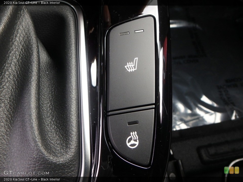 Black Interior Controls for the 2020 Kia Soul GT-Line #134884775