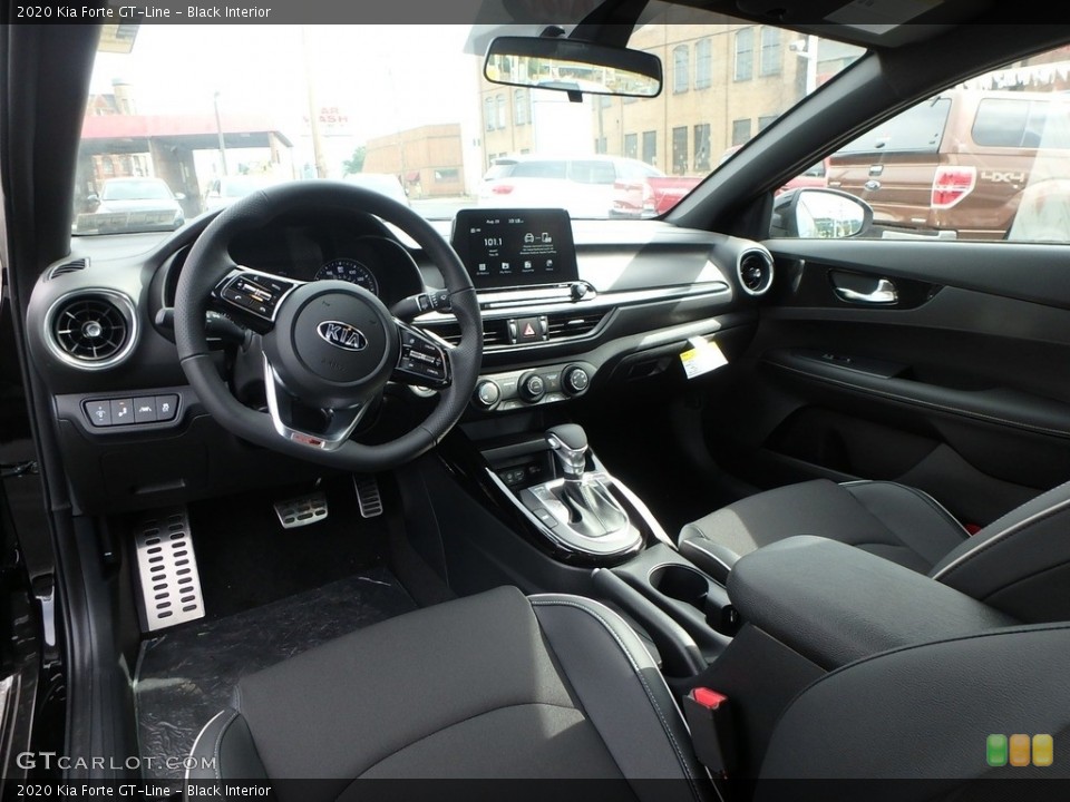 Black Interior Photo for the 2020 Kia Forte GT-Line #134885117