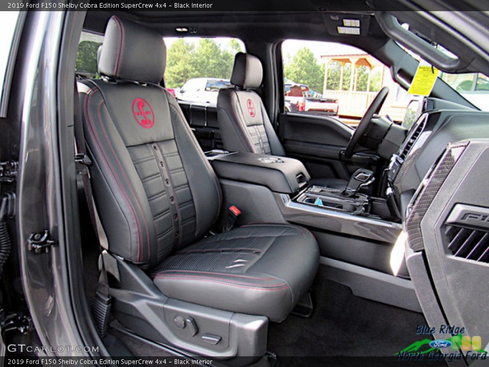Black Interior Photo for the 2019 Ford F150 Shelby Cobra Edition SuperCrew 4x4 #134892671