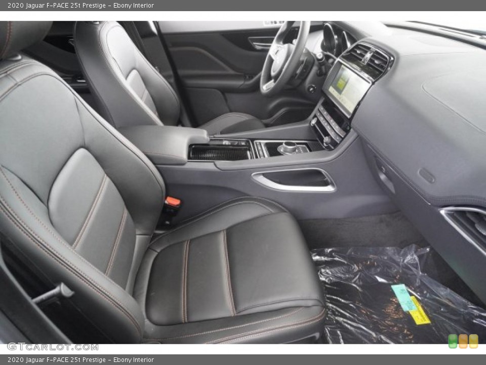 Ebony Interior Front Seat for the 2020 Jaguar F-PACE 25t Prestige #134897179