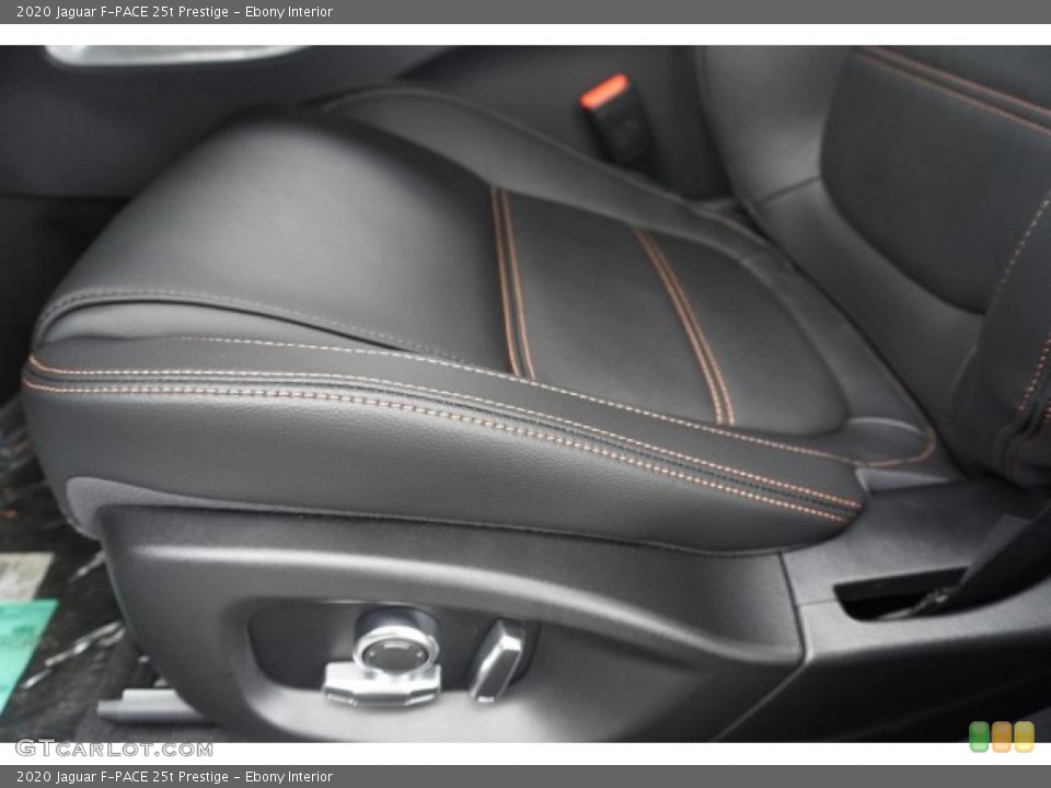 Ebony Interior Front Seat for the 2020 Jaguar F-PACE 25t Prestige #134897590