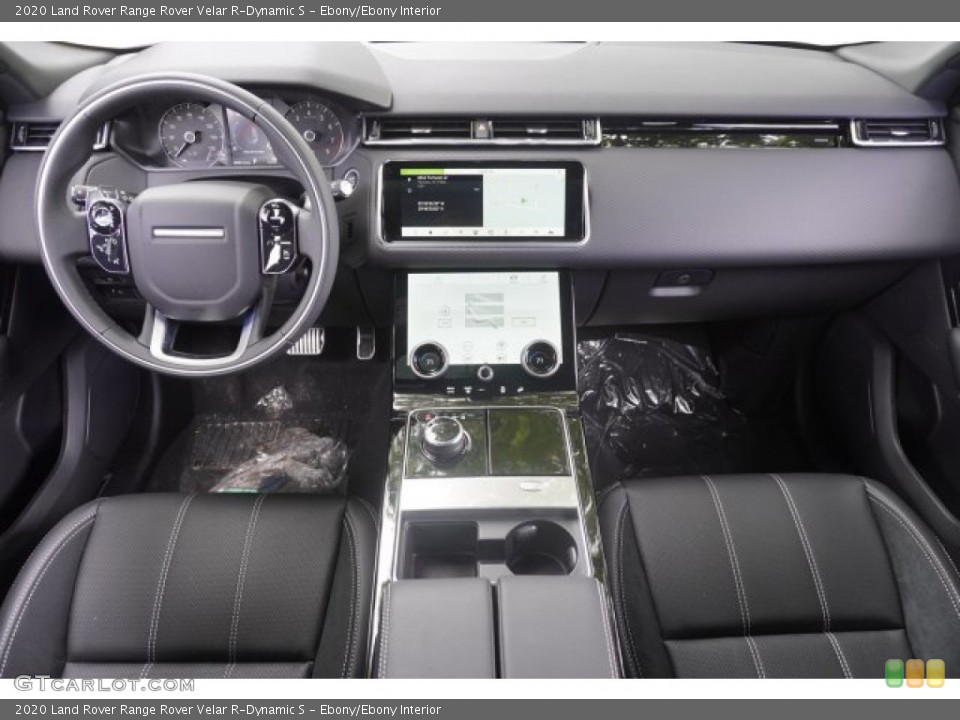 Ebony/Ebony Interior Dashboard for the 2020 Land Rover Range Rover Velar R-Dynamic S #134898364