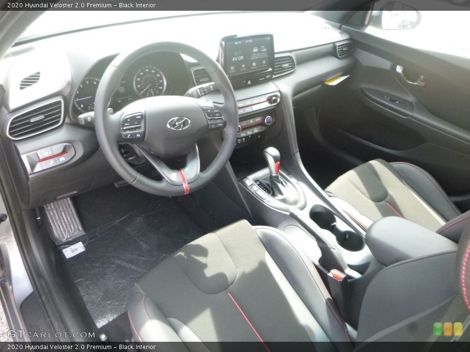 Black Interior Photo for the 2020 Hyundai Veloster 2.0 Premium #134899399