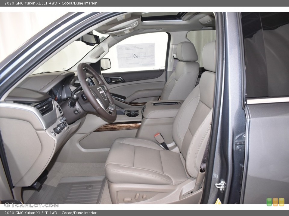 Cocoa/Dune Interior Photo for the 2020 GMC Yukon XL SLT 4WD #134899717