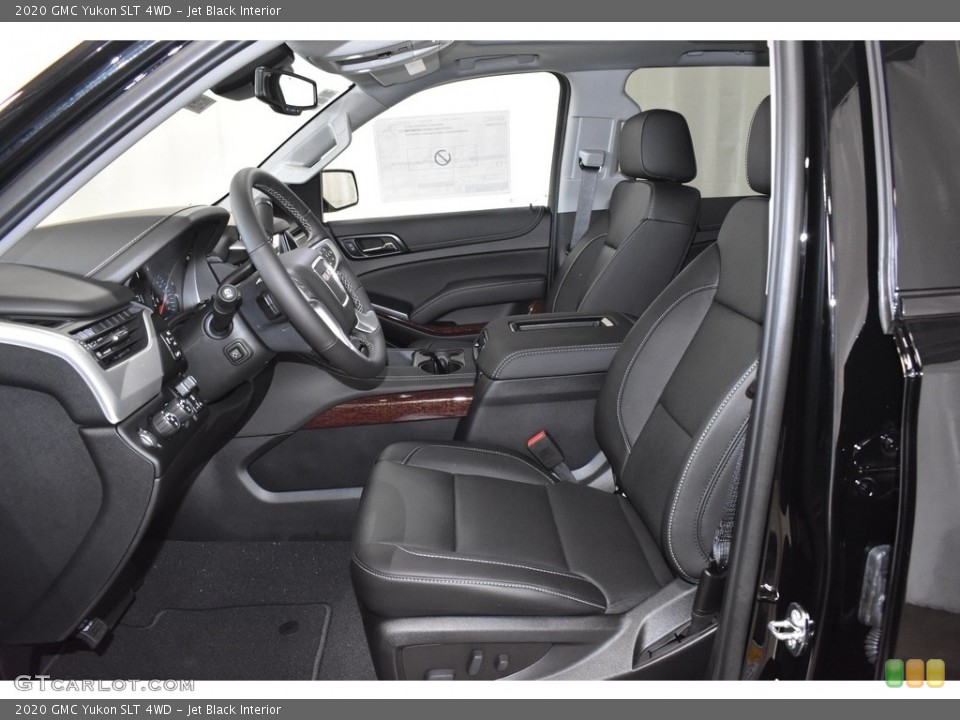 Jet Black Interior Photo for the 2020 GMC Yukon SLT 4WD #134899915