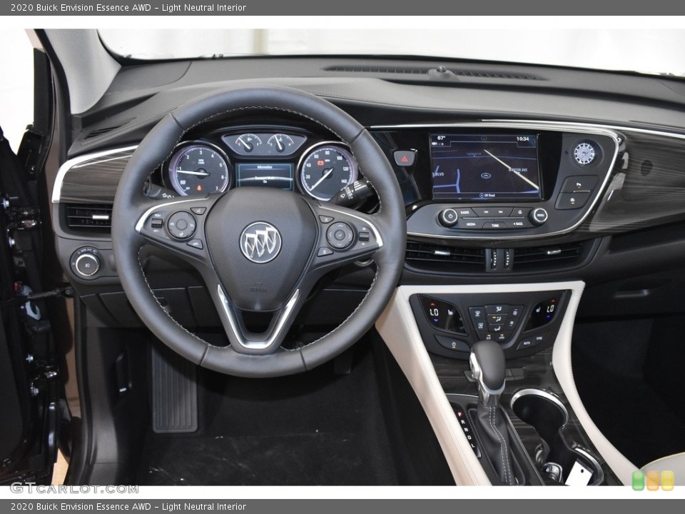 Light Neutral Interior Steering Wheel for the 2020 Buick Envision Essence AWD #134900140