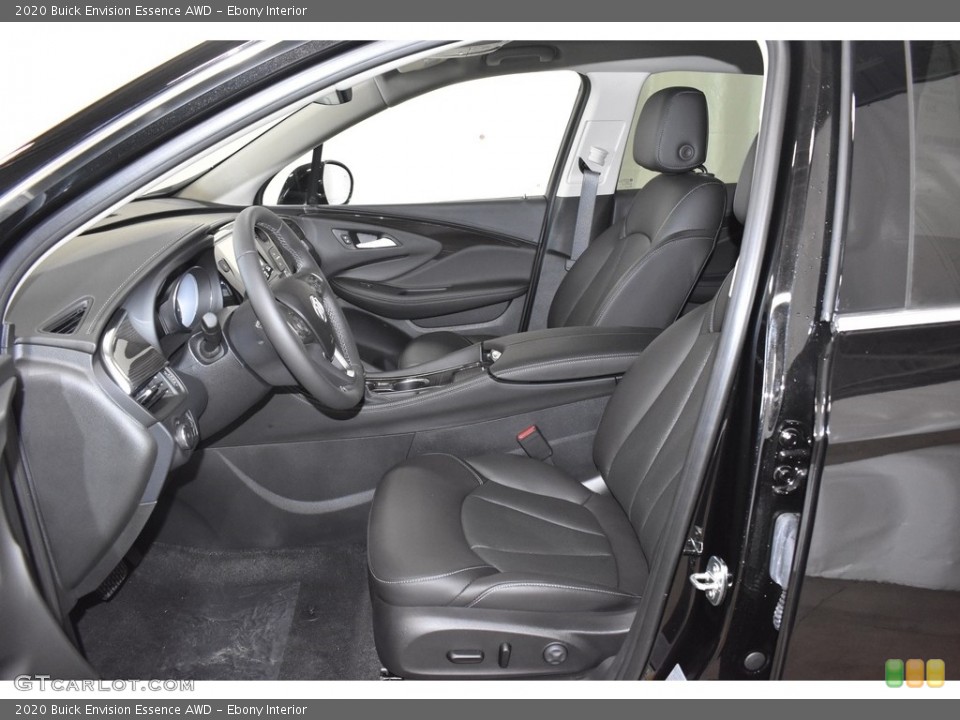 Ebony Interior Photo for the 2020 Buick Envision Essence AWD #134900266