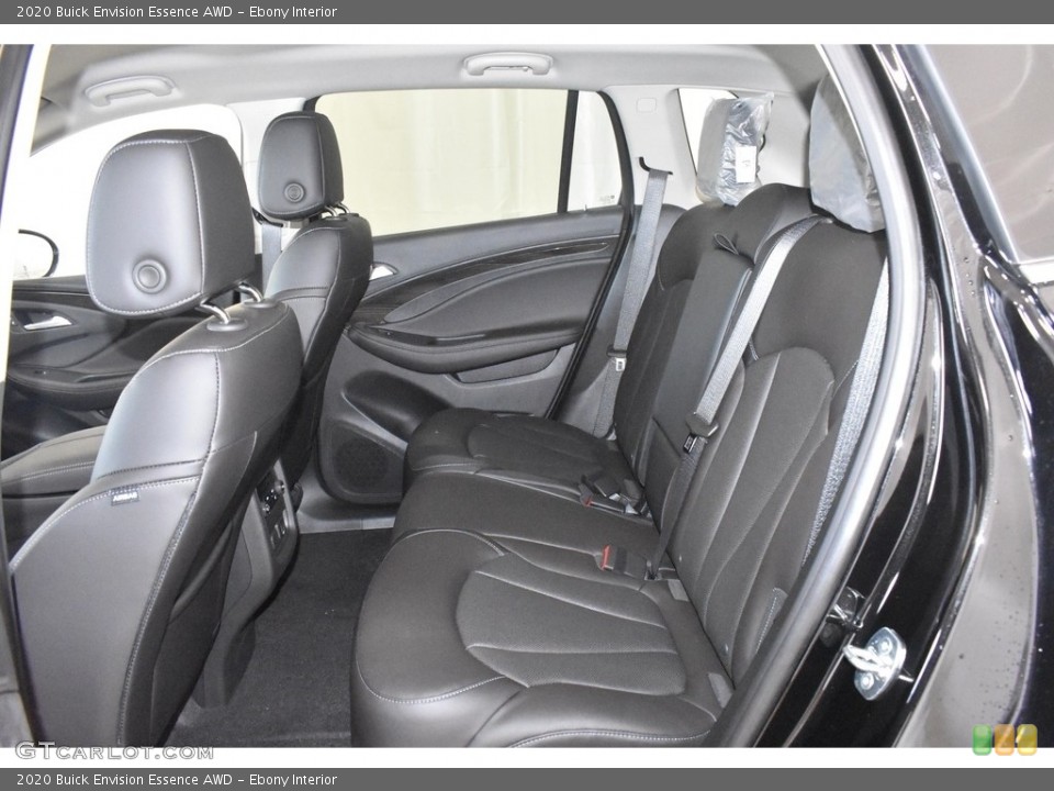 Ebony Interior Rear Seat for the 2020 Buick Envision Essence AWD #134900293