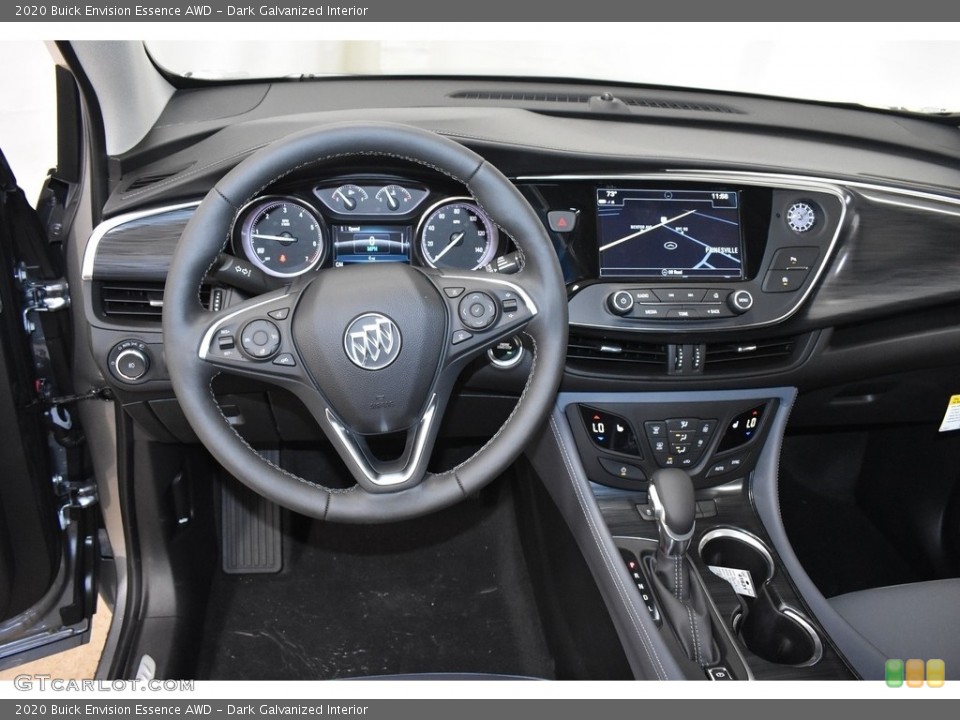 Dark Galvanized Interior Dashboard for the 2020 Buick Envision Essence AWD #134900929