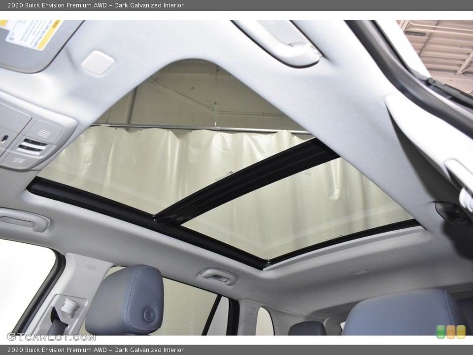 Dark Galvanized Interior Sunroof for the 2020 Buick Envision Premium AWD #134901052