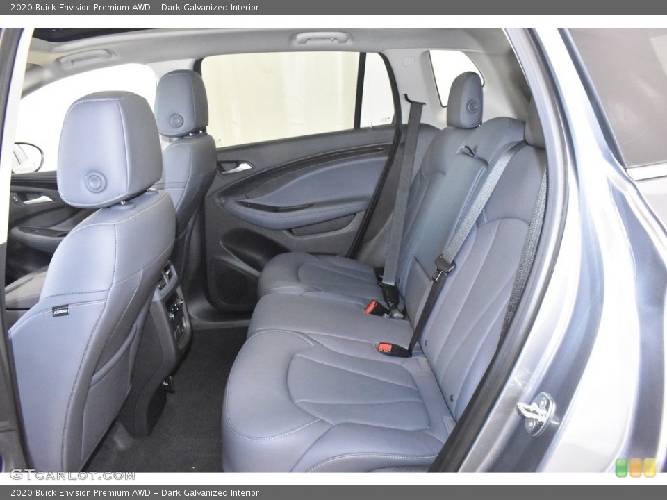 Dark Galvanized Interior Rear Seat for the 2020 Buick Envision Premium AWD #134901088