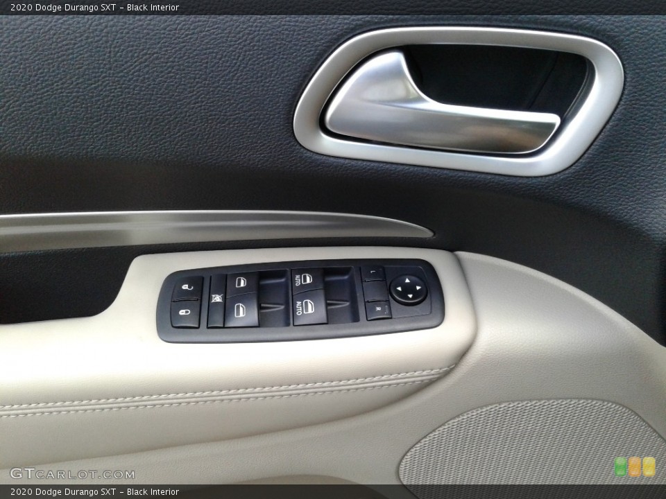 Black Interior Controls for the 2020 Dodge Durango SXT #134905531