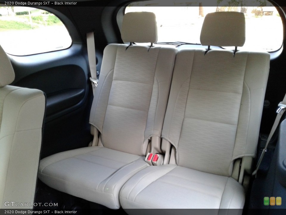 Black Interior Rear Seat for the 2020 Dodge Durango SXT #134905602