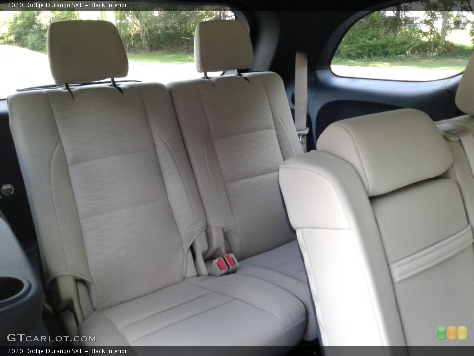 Black Interior Rear Seat for the 2020 Dodge Durango SXT #134905693