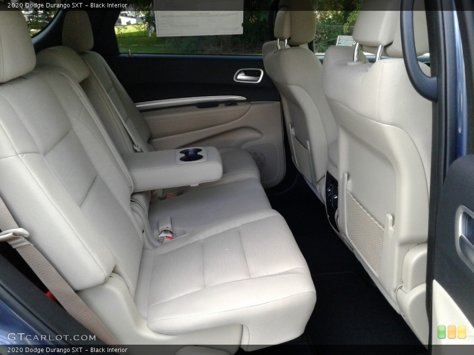 Black Interior Rear Seat for the 2020 Dodge Durango SXT #134905723