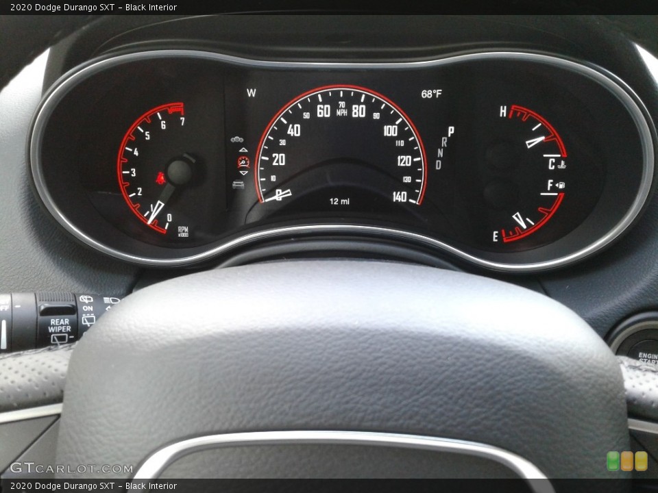 Black Interior Gauges for the 2020 Dodge Durango SXT #134905873