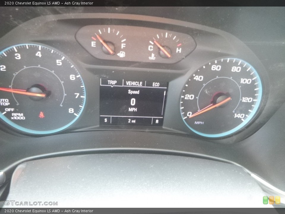 Ash Gray Interior Gauges for the 2020 Chevrolet Equinox LS AWD #134906284