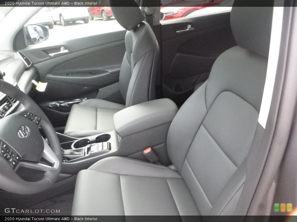 Black Interior Front Seat for the 2020 Hyundai Tucson Ultimate AWD #134908873