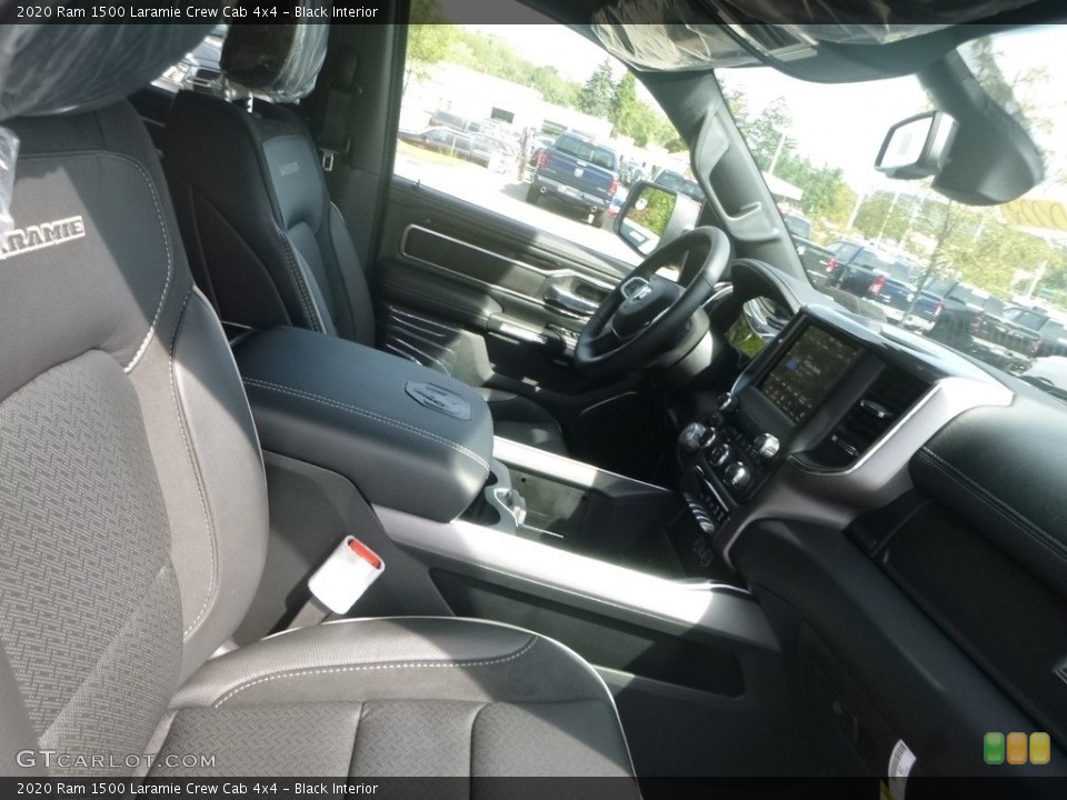 Black Interior Photo for the 2020 Ram 1500 Laramie Crew Cab 4x4 #134910805