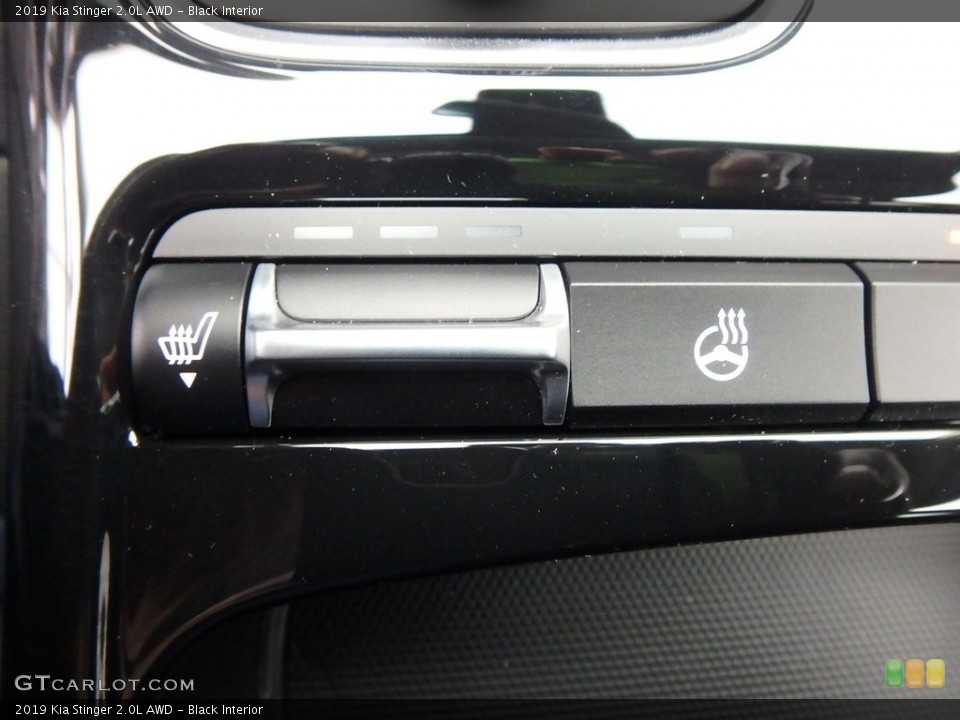 Black Interior Controls for the 2019 Kia Stinger 2.0L AWD #134913261