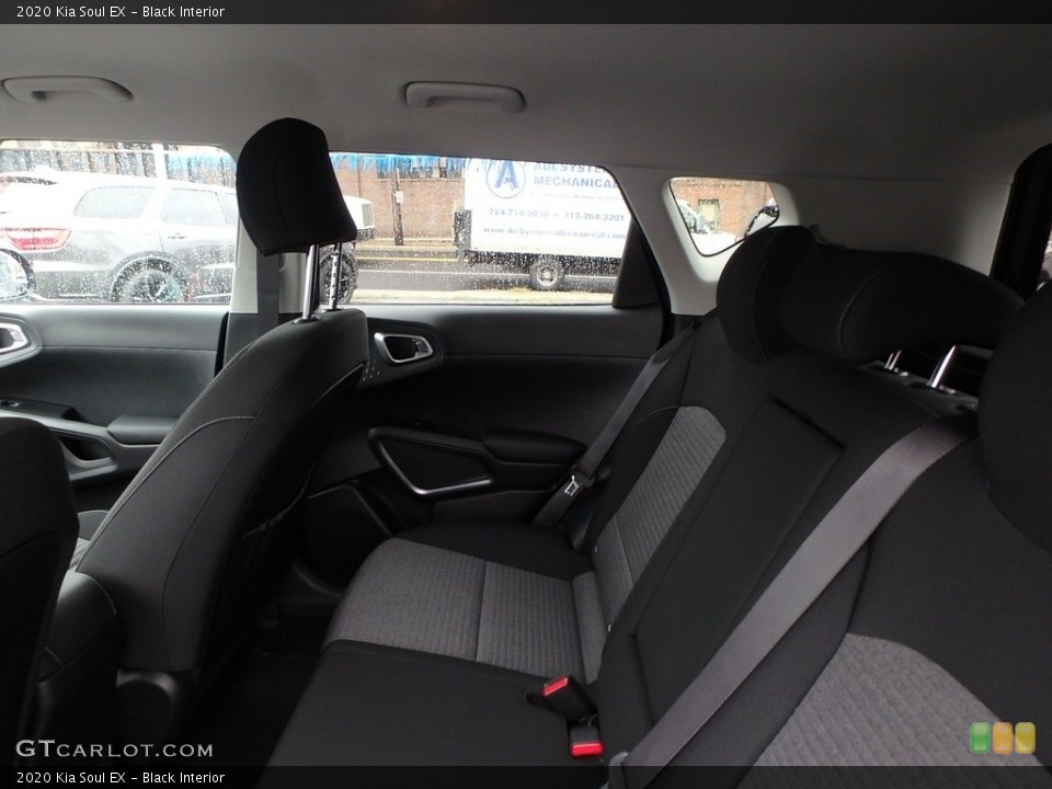 Black Interior Rear Seat for the 2020 Kia Soul EX #134914609