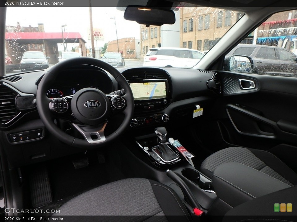 Black Interior Front Seat for the 2020 Kia Soul EX #134914642