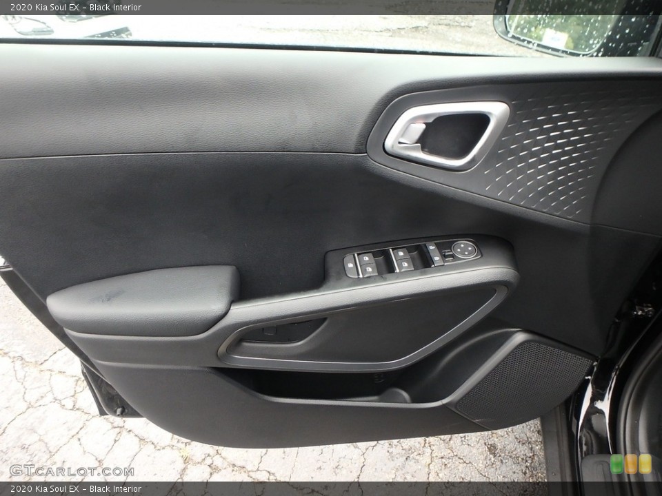 Black Interior Door Panel for the 2020 Kia Soul EX #134914693