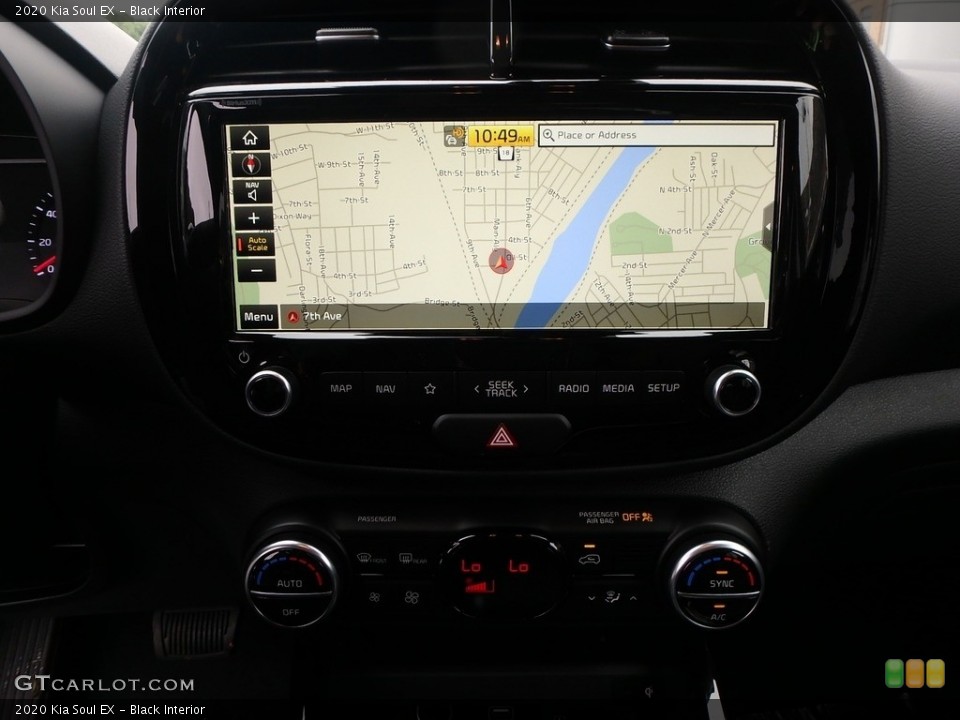 Black Interior Navigation for the 2020 Kia Soul EX #134914735