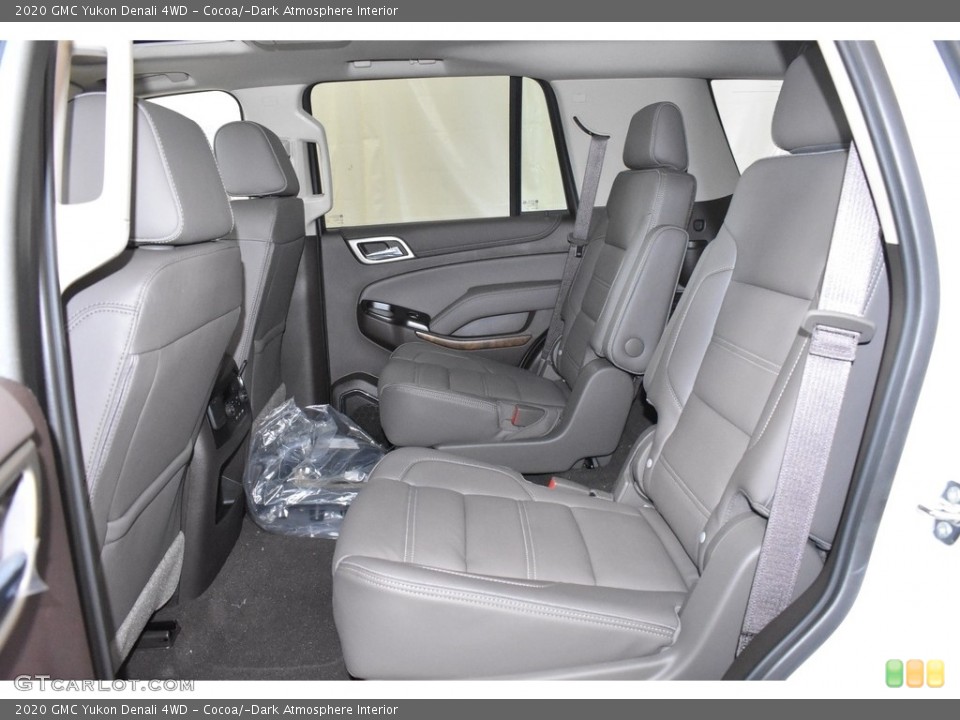 Cocoa/­Dark Atmosphere Interior Rear Seat for the 2020 GMC Yukon Denali 4WD #134916469
