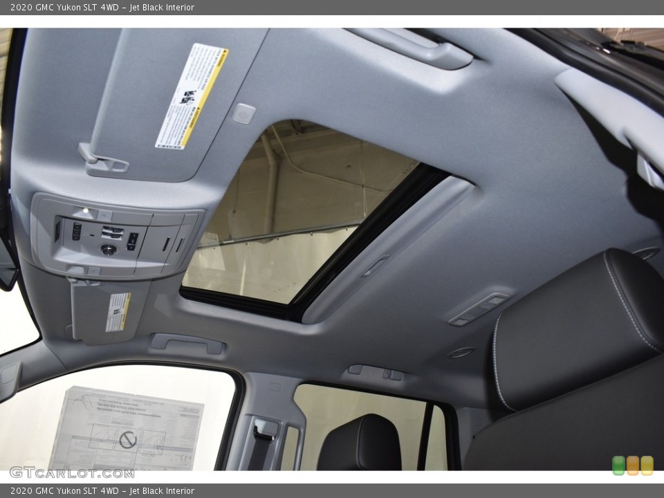 Jet Black Interior Sunroof for the 2020 GMC Yukon SLT 4WD #134916795