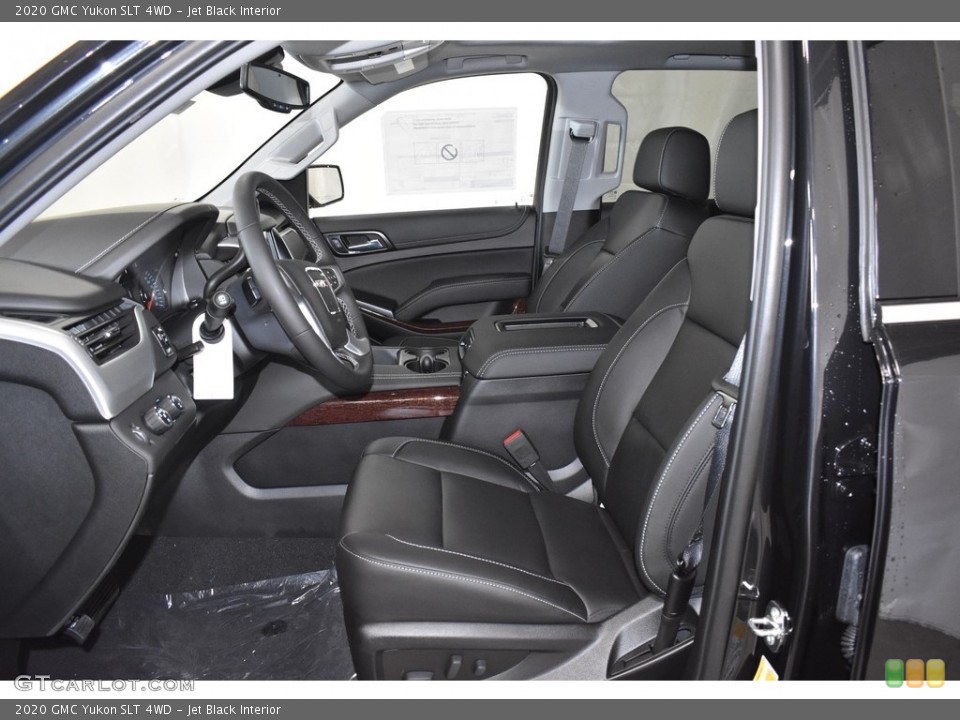 Jet Black Interior Front Seat for the 2020 GMC Yukon SLT 4WD #134916814