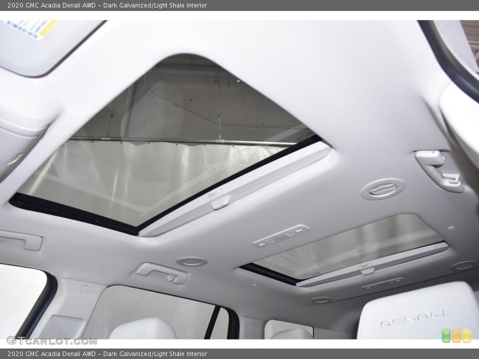 Dark Galvanized/Light Shale Interior Sunroof for the 2020 GMC Acadia Denali AWD #134917135