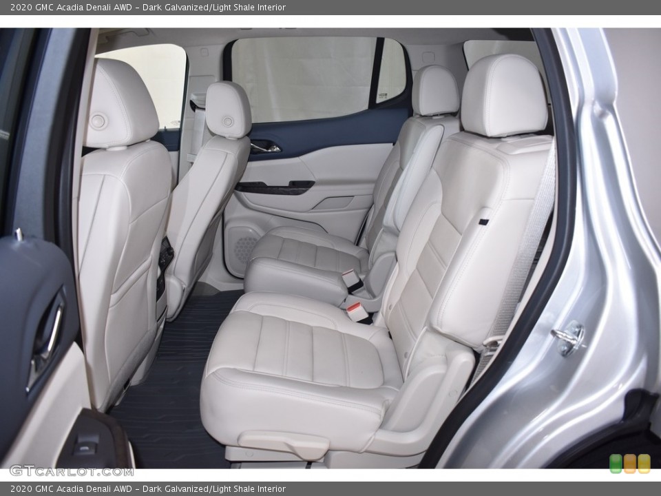 Dark Galvanized/Light Shale Interior Rear Seat for the 2020 GMC Acadia Denali AWD #134917165