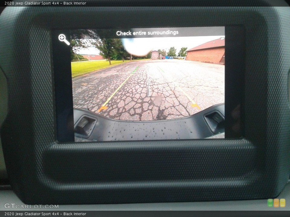 Black Interior Controls for the 2020 Jeep Gladiator Sport 4x4 #134917339