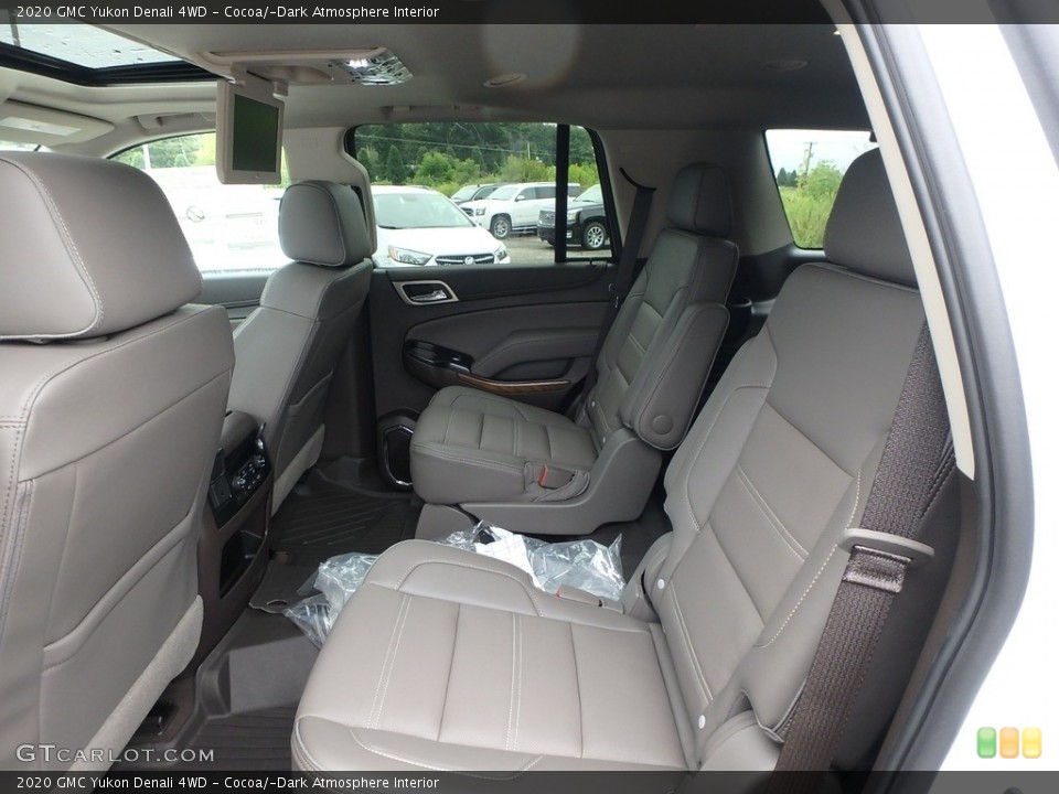 Cocoa/­Dark Atmosphere Interior Rear Seat for the 2020 GMC Yukon Denali 4WD #134926108