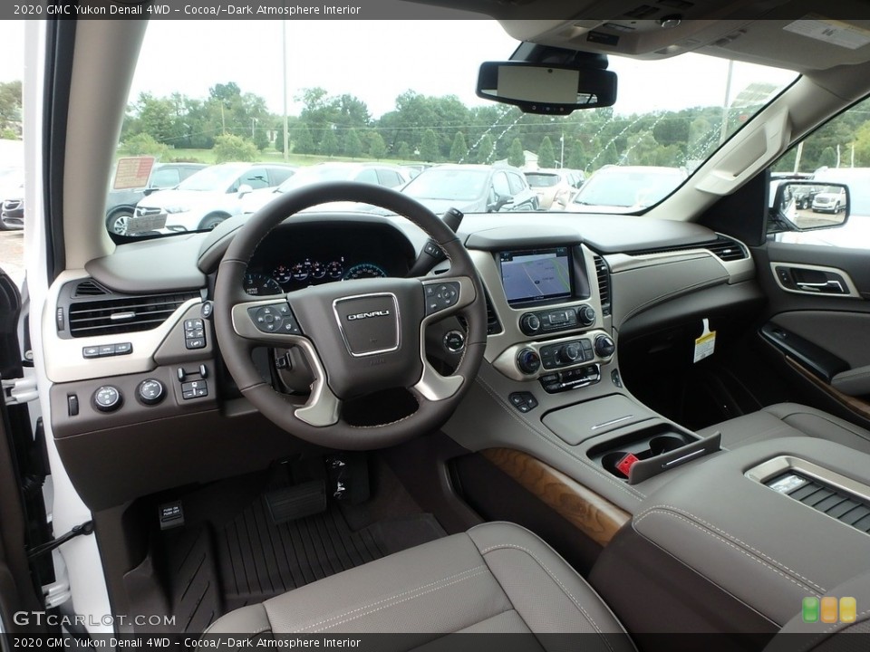 Cocoa/­Dark Atmosphere Interior Photo for the 2020 GMC Yukon Denali 4WD #134926111
