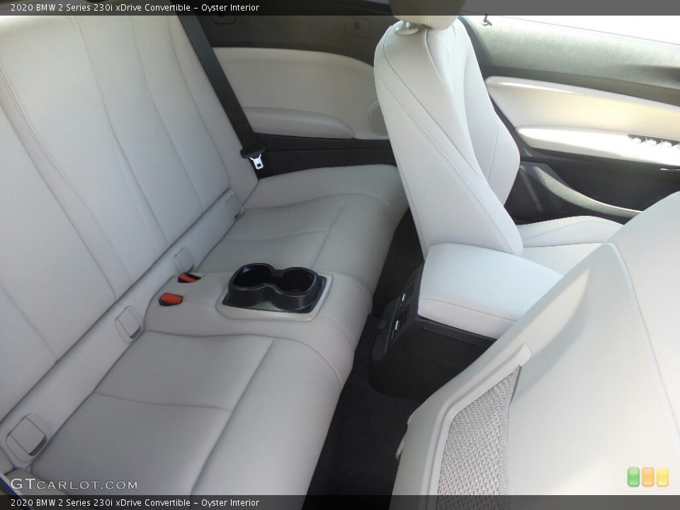 Oyster Interior Rear Seat for the 2020 BMW 2 Series 230i xDrive Convertible #134927284