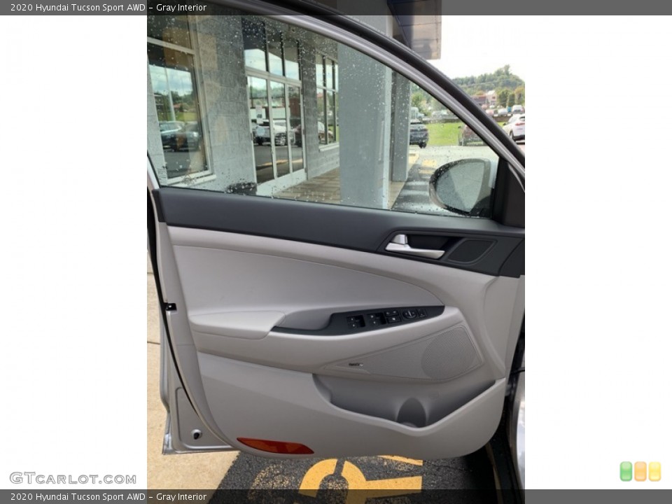Gray Interior Door Panel for the 2020 Hyundai Tucson Sport AWD #134929858