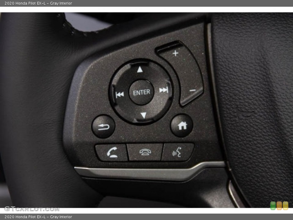 Gray Interior Steering Wheel for the 2020 Honda Pilot EX-L #134932809
