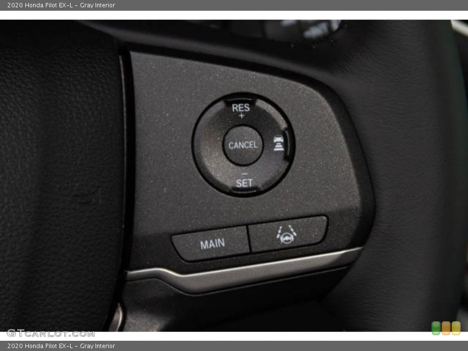 Gray Interior Steering Wheel for the 2020 Honda Pilot EX-L #134932825
